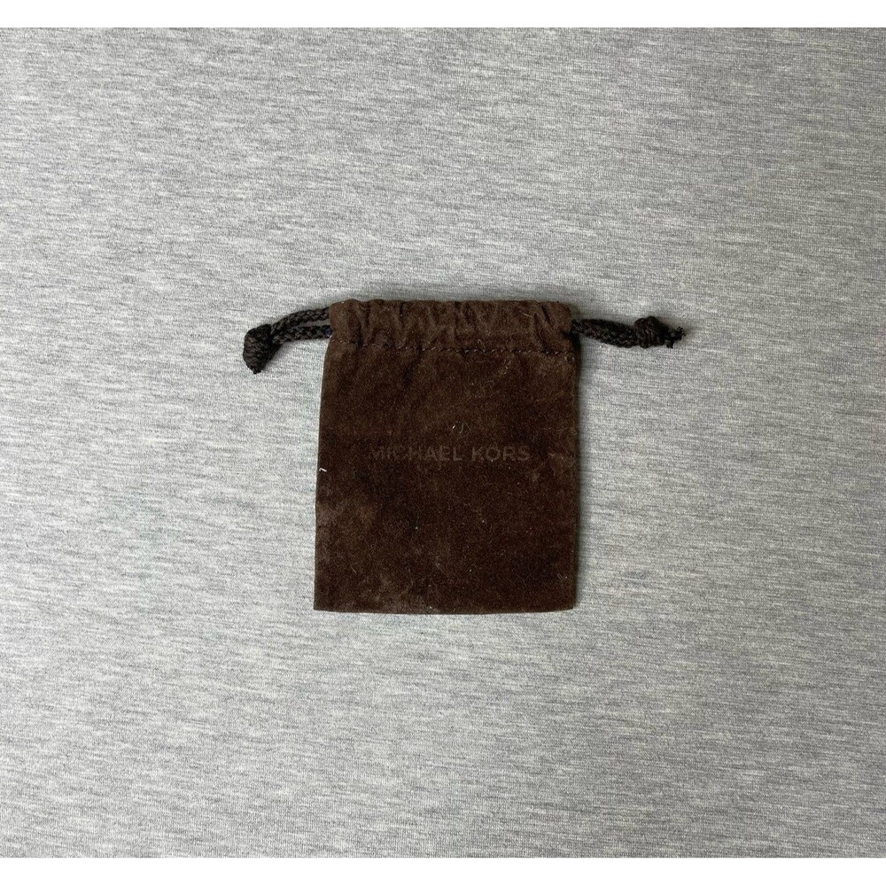 Michael Kors Velour Brown Gift Dust Bag 5” x 4” in.